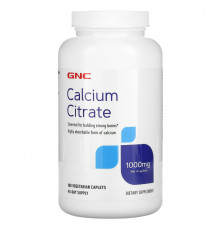 GNC, Calcium Citrate, 180 Vegetarian Caplets
