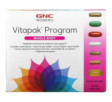 GNC, Women's Vitapak Program, Whole Body, 30 Packs