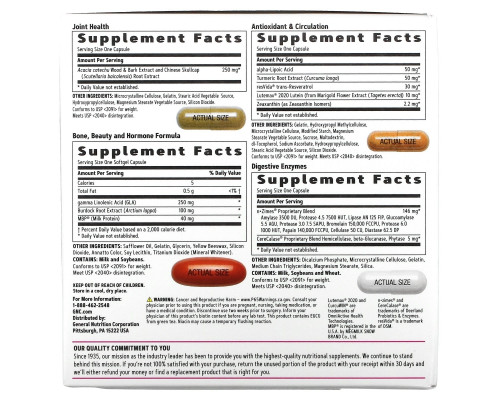 GNC, Women's Vitapak Program, Whole Body, 30 Packs GNC, Women's Vitapak Program, Whole Body, 30 Packs