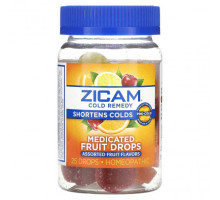 От гриппа и простуды Zicam, Средство от простуды, лечебные фруктовые капли, фруктовое ассорти, 25 капель