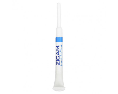 От гриппа и простуды Zicam, Nasal AllClear, очищающее средство для носа с охлаждающим ментолом, 20 тампонов От гриппа и простуды Zicam, Nasal AllClear, очищающее средство для носа с охлаждающим ментолом, 20 тампонов