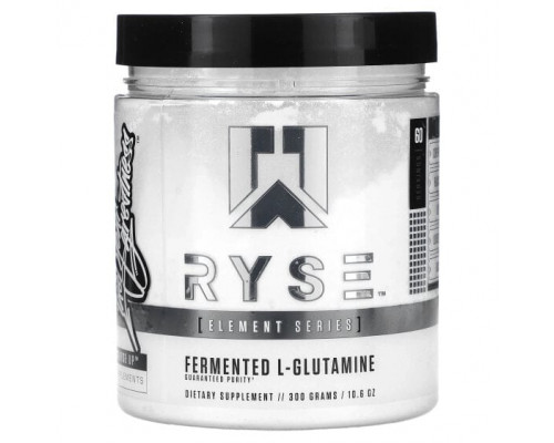 Аминокислоты RYSE, Element Series, ферментированный L-глютамин, 300 г (10,6 унции) Аминокислоты RYSE, Element Series, ферментированный L-глютамин, 300 г (10,6 унции)