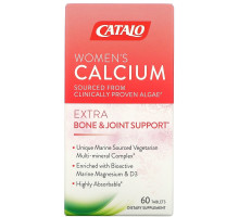 Catalo Naturals, Women's Calcium, Bone & Joint Support, 60 Tablets