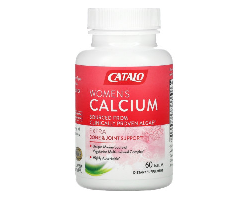 Catalo Naturals, Women's Calcium, Bone & Joint Support, 60 Tablets Catalo Naturals, Women's Calcium, Bone & Joint Support, 60 Tablets