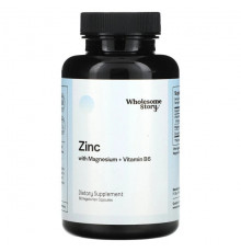 Цинк Magnesium Glycinate, Vitamin B6, Zinc Picolinate, 60 Vegetarian Capsules