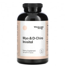 Витамины группы B Myo & D-Chiro Inositol, 360 Vegetarian Capsules
