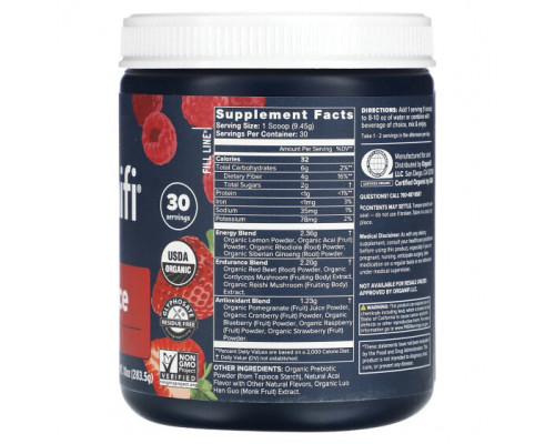 Фрукты и ягоды Organifi, Original Red Juice, без кофеина, 283,5 г (10 унций) Фрукты и ягоды Organifi, Original Red Juice, без кофеина, 283,5 г (10 унций)