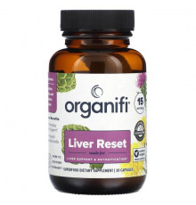 Для здоровья печени Organifi, Liver Reset, 30 капсул