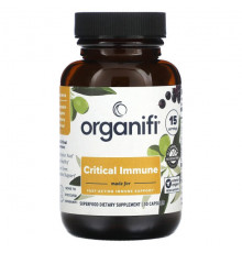 Растительные экстракты и настойки Critical Immune, 30 Capsules