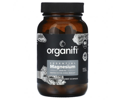 Магний Organifi, Essential Magnesium, 60 капсул Магний Organifi, Essential Magnesium, 60 капсул