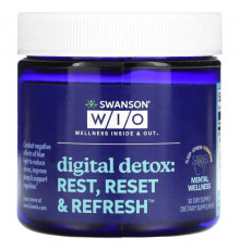 Антиоксиданты Digital Detox: Rest, Reset & Refresh, 30 Softgels