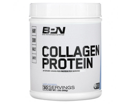 Для мышц и суставов Bare Performance Nutrition, коллагеновый протеин, без добавок, 666 г (1,5 фунта) Для мышц и суставов Bare Performance Nutrition, коллагеновый протеин, без добавок, 666 г (1,5 фунта)