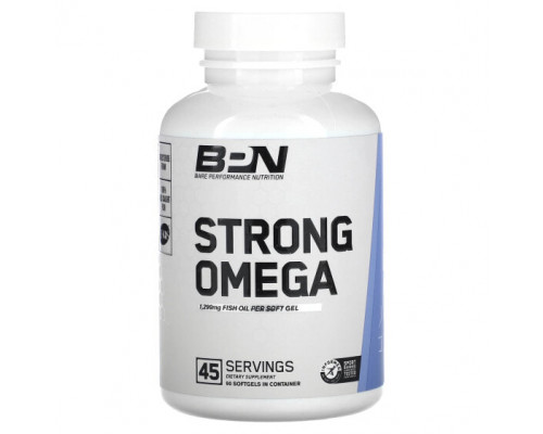 Рыбий жир и Омега 3, 6, 9 Bare Performance Nutrition, Strong Omega, 1290 мг, 90 капсул Рыбий жир и Омега 3, 6, 9 Bare Performance Nutrition, Strong Omega, 1290 мг, 90 капсул