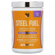 Аминокислоты SteelFit, Steel Fuel, универсальное средство с разветвленной цепью и BCAA + Hydration Formula, виноградная сода, 330 г (11,64 унции)