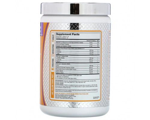 Аминокислоты SteelFit, Steel Fuel, универсальное средство с разветвленной цепью и BCAA + Hydration Formula, виноградная сода, 330 г (11,64 унции) Аминокислоты SteelFit, Steel Fuel, универсальное средство с разветвленной цепью и BCAA + Hydration Formula, виноградная сода, 330 г (11,64 унции)