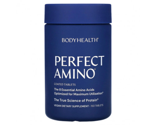 Аминокислоты BodyHealth, Perfect Amino, 150 таблеток Аминокислоты BodyHealth, Perfect Amino, 150 таблеток