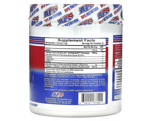 Аминокислоты APS, Chain'd Reaction, экзотические фрукты, 300 г (10,58 унции) Аминокислоты APS, Chain'd Reaction, экзотические фрукты, 300 г (10,58 унции)