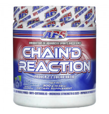 Аминокислоты APS, Chain'd Reaction, BCAA, голубая малина, 300 г (10,58 унции)