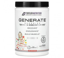 Аминокислоты Cutler Nutrition, Generate, Superior BCAA & EAA Infusion, радужные конфеты, 367 г (12,95 унции)