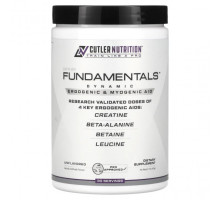 Аминокислоты Cutler Nutrition, Fundamentals, средство для поддержания динамической эргогенности и миогенности, без добавок, 429 г (15 унций)