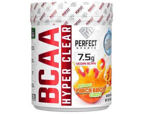 Аминокислоты Perfect Sports, BCAA Hyper Clear, персиковые кольца насыщенного цвета, 310 г (10,9 унции) Аминокислоты Perfect Sports, BCAA Hyper Clear, персиковые кольца насыщенного цвета, 310 г (10,9 унции)