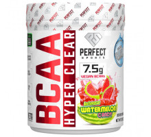 Аминокислоты Perfect Sports, BCAA Hyper Clear, арбузные конфеты с насыщенным вкусом, 310 г (10,9 унции)