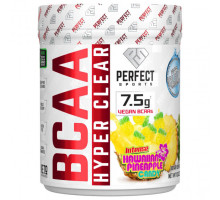 Аминокислоты Perfect Sports, BCAA Hyper Clear, гавайский ананас с насыщенным вкусом, 297 г (10,5 унции)