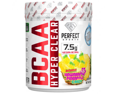 Аминокислоты Perfect Sports, BCAA Hyper Clear, гавайский ананас с насыщенным вкусом, 297 г (10,5 унции) Аминокислоты Perfect Sports, BCAA Hyper Clear, гавайский ананас с насыщенным вкусом, 297 г (10,5 унции)