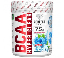 Аминокислоты Perfect Sports, BCAA Hyper Clear, насыщенная голубая малина, 306 г (10,8 унции)