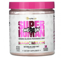 Регуляция гормонального фона SuperHuman Woman, Hormone Balancing Performance Drink, Magic Melon, Watermelon Lemon Twist, 9.6 oz (273 g)
