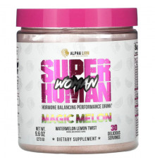 Регуляция гормонального фона SuperHuman Woman, Hormone Balancing Performance Drink, Magic Melon, Watermelon Lemon Twist, 9.6 oz (273 g)