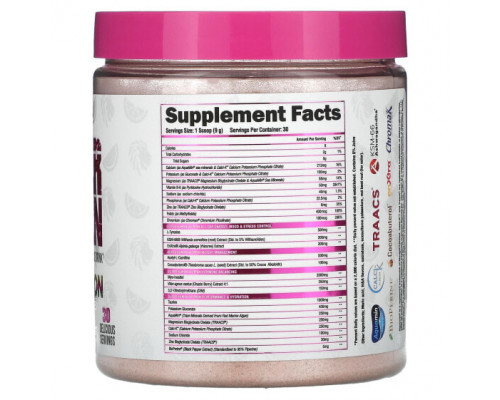 Регуляция гормонального фона SuperHuman Woman, Hormone Balancing Performance Drink, Magic Melon, Watermelon Lemon Twist, 9.6 oz (273 g)