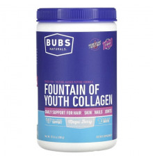 Для мышц и суставов BUBS Naturals, Fountain of Youth Collagen, ягоды маки, 288 г (10,16 унции)