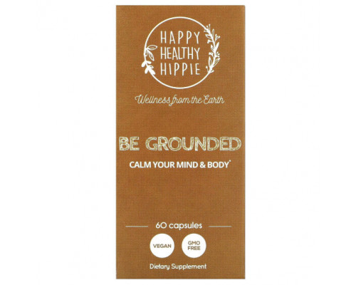 Улучшение памяти и работы мозга Happy Healthy Hippie, Be G Основание, 60 капсул Улучшение памяти и работы мозга Happy Healthy Hippie, Be G Основание, 60 капсул