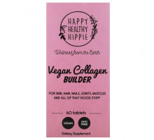 Коллаген Happy Healthy Hippie, Vegan Collagen Builder, 60 таблеток