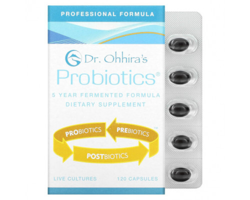 Пребиотики и пробиотики Professional Formula Probiotics, 120 Capsules Пребиотики и пробиотики Professional Formula Probiotics, 120 Capsules