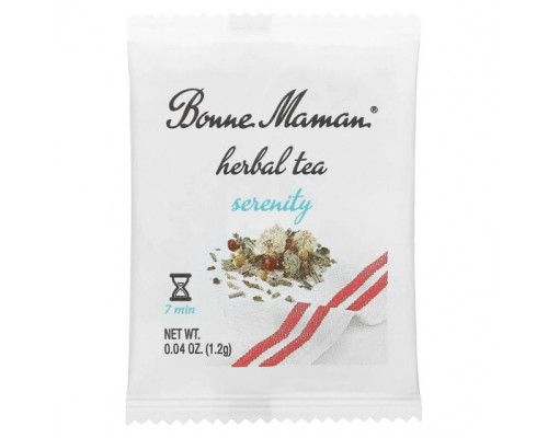 Травяные сборы и чаи Bonne Maman, Herbal Tea, Serenity, без кофеина, 16 чайных пакетиков, 19 г (0,68 унции) Травяные сборы и чаи Bonne Maman, Herbal Tea, Serenity, без кофеина, 16 чайных пакетиков, 19 г (0,68 унции)