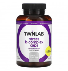 Twinlab, Stress B-Complex Caps, 100 Capsules