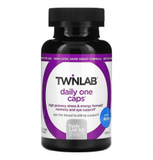 Twinlab, Daily One Caps with Iron, 90 Capsules