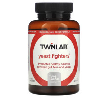 Twinlab, Yeast Fighters, 75 Capsules