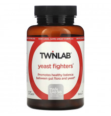 Twinlab, Yeast Fighters, 75 Capsules