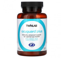 Лютеин, зеаксантин Twinlab, OcuGuard Plus, 60 растительных капсул