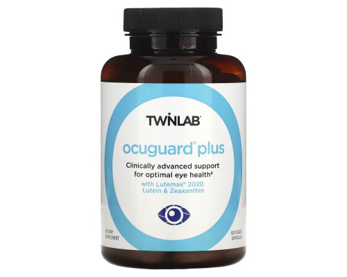 Twinlab, OcuGuard Plus, 120 растительных капсул