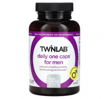 Мужское здоровье Twinlab, Daily One Caps, для мужчин, 60 капсул