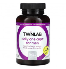 Мужское здоровье Twinlab, Daily One Caps, для мужчин, 60 капсул