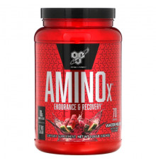 Аминокислоты BSN, AminoX, выносливость и восстановление, арбуз, 1,02 кг (2,24 фунта)