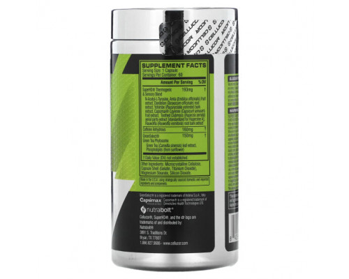 Для похудения и контроля веса Super HD, High-Definition Fat Burner, 60 Capsules Для похудения и контроля веса Super HD, High-Definition Fat Burner, 60 Capsules