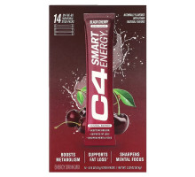 Cellucor, C4, Smart Energy, Black Cherry, 14 Stick Packs, 0.14 oz (4.1 g) Each