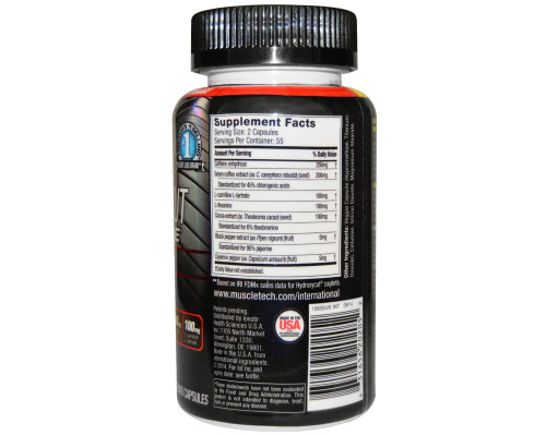 Hydroxycut Hardcore Elite 110 термокапсул с быстрым высвобождением Hydroxycut Hardcore Elite 110 термокапсул с быстрым высвобождением