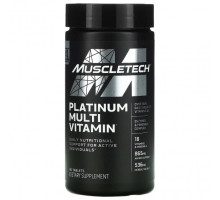 Витаминно-минеральные комплексы MuscleTech, Platinum, мультивитамины, 180 таблеток